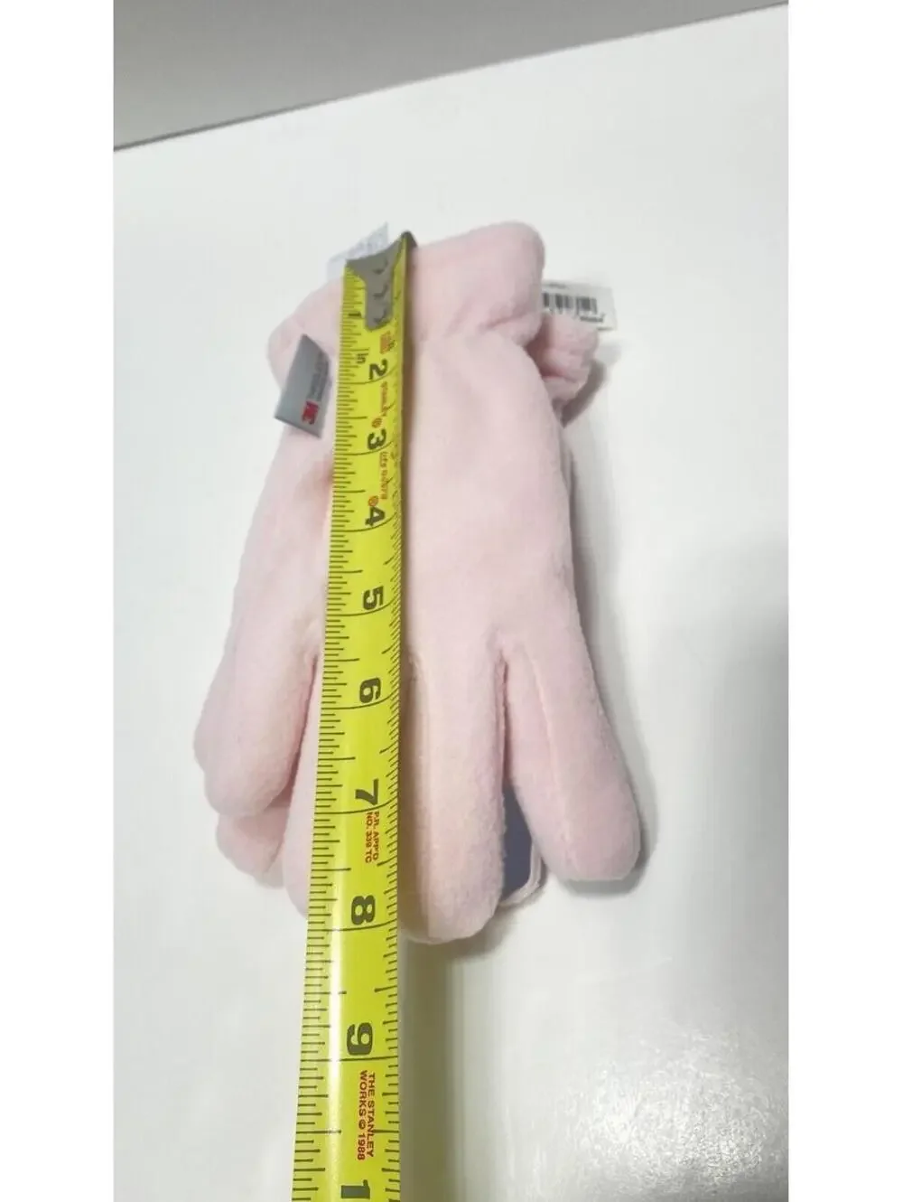Women's Touch Screen Compatible Gloves, Pink Winter Gloves, Size Large New
